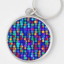 Digital Art Gliftex Abstract (202) Keychain