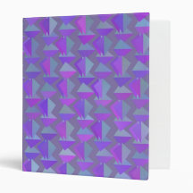 Digital Art Gliftex Abstract Geometric Binders