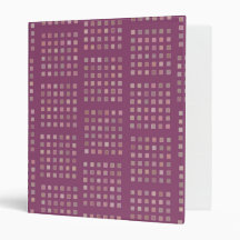 Digital Art Gliftex Abstract Geometric Squares 3 Ring Binder
