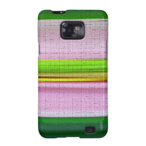 Digital Art in Pink/Green Samsung Galaxy S Samsung Galaxy S Cases