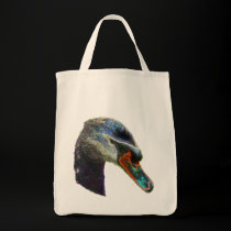 Digital Art Swan Wildlife Animal Photo Tote Bag