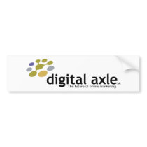 Digital Axle. bumper stickers by rbcarlisle Digital Axle. bumper stickers