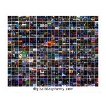 Digital Blasphemy 25 x 25 posters