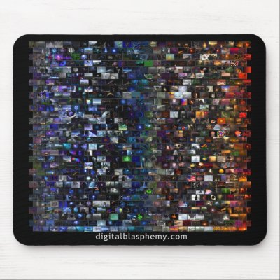 Digital Blasphemy Spectrum Mosaic Mouse Pads by digitalblasphemy
