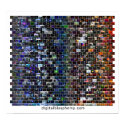 Digital Blasphemy Spectrum Mosaic posters by digitalblasphemy Digital Blasphemy Spectrum Mosaic posters