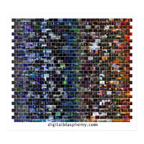 Digital Blasphemy Spectrum Mosaic posters by digitalblasphemy Digital Blasphemy Spectrum Mosaic posters