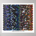 Digital Blasphemy Spectrum Mosaic posters