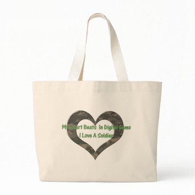 Digital Camo Heart Bag by Sexy_army_wife_05