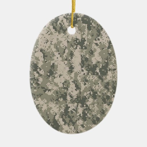 digital camouflage double sided oval ceramic christmas digital camouflage double sided oval ceramic christmas