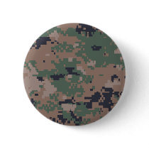 Digital Camouflage Woodland Pins
