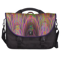 Digital Cathedral Fractal Art Laptop Bags