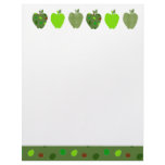 Digital Collage Apples Custom Letterhead
