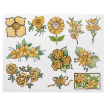 Digital Collage Sheets Personalized Letterhead