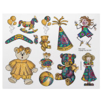 Digital Collage Sheets Personalized Letterhead