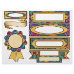 Digital Collage Sheets Customized Letterhead