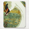 Digital Collage Swan mousepads