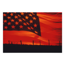 Digital composite of the American Flag