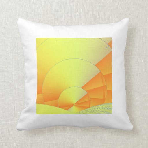 Digital Daylight Throw Pillow