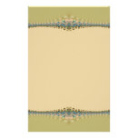 Digital Delicate Lace Stationery