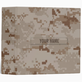 Camouflage Binders, Custom Camouflage 3 Ring Binder Designs