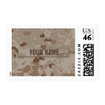 Digital Desert Camouflage (Customizable) Postage