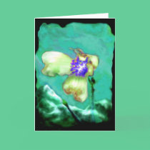 "Digital Dogwood" Card cards