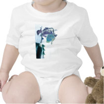Digital Effect Rose t-shirts