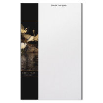 Digital Egrets Personalized Stationery by farmer77 Digital Egrets Personalized Stationery