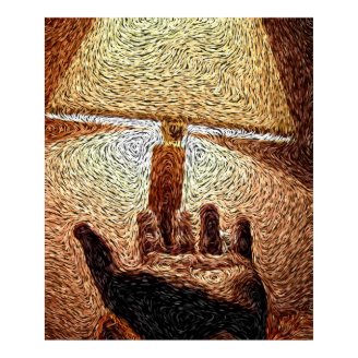 Digital Expressionism: Behold the Light [L] Poster