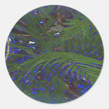 Digital Ferns Sticker