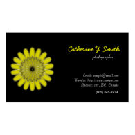 digital floral, elegant, black business card templates
