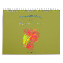 Digital Flowers - Christmas Gift Calendar