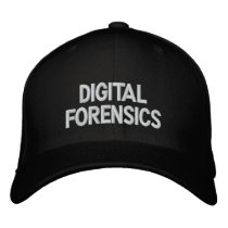 Digital Forensics embroidered hats