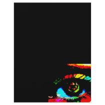 Digital Graffiti Eye Flyer Design