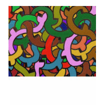 Digital Graffiti of Colorful Pipes Tshirts