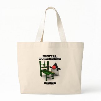 Digital Gutenberg Inside (Open Source Duke) bag
