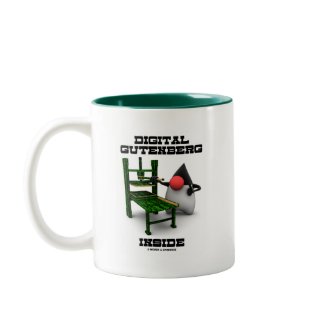 Digital Gutenberg Inside (Open Source Duke) mug