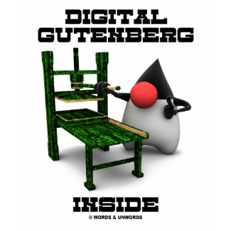 Digital Gutenberg Inside (Open Source Duke) shirt