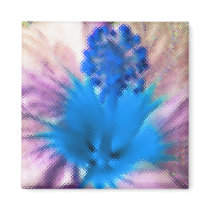 Digital Hibiscus magnets