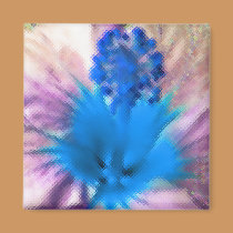 Digital Hibiscus magnets by Perlyyyy Digital Hibiscus magnets
