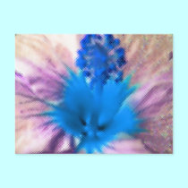 Digital Hibiscus postcards