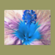 Digital Hibiscus postcards