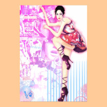 Digital illustration inspired "Vogue China - Princ posters