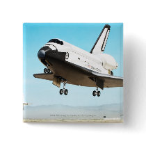 Digital illustration of Space Shuttle Button