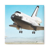Digital illustration of Space Shuttle Refrigerator Magnet