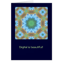 Digital is beautiful cards