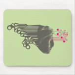 Digital Kore (maiden) green mousepad