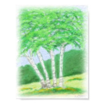 Digital Landscape Poster posters