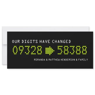 Digital-Look Moving and Housewarming Party Custom Invite