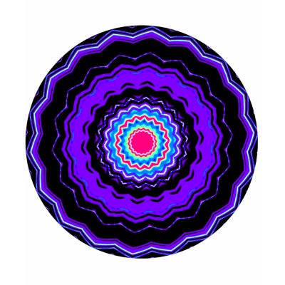 Digital Mandalas Tee Shirt by deleas